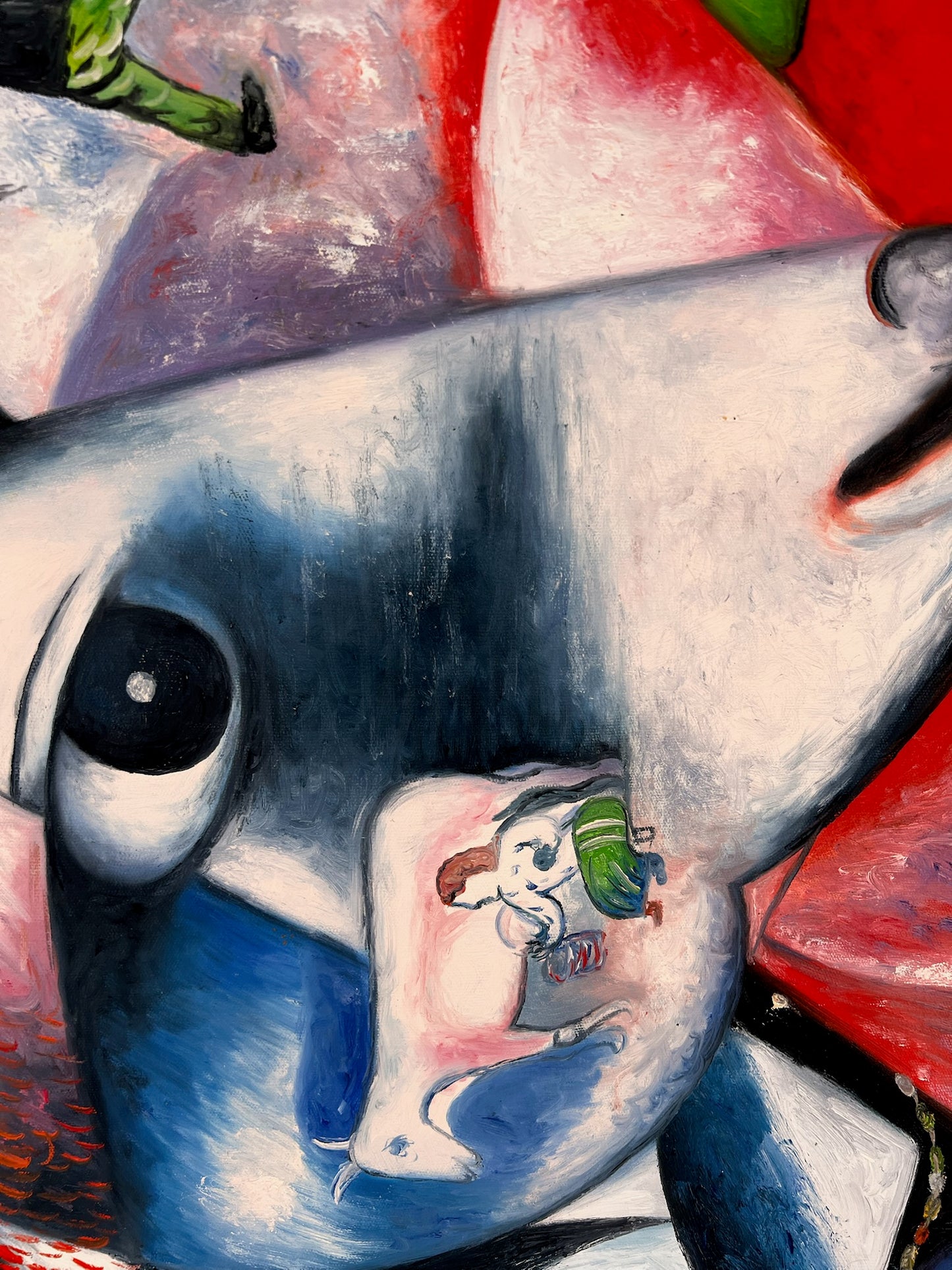 Yo y el pueblo, Marc Chagall (1887–1985)
