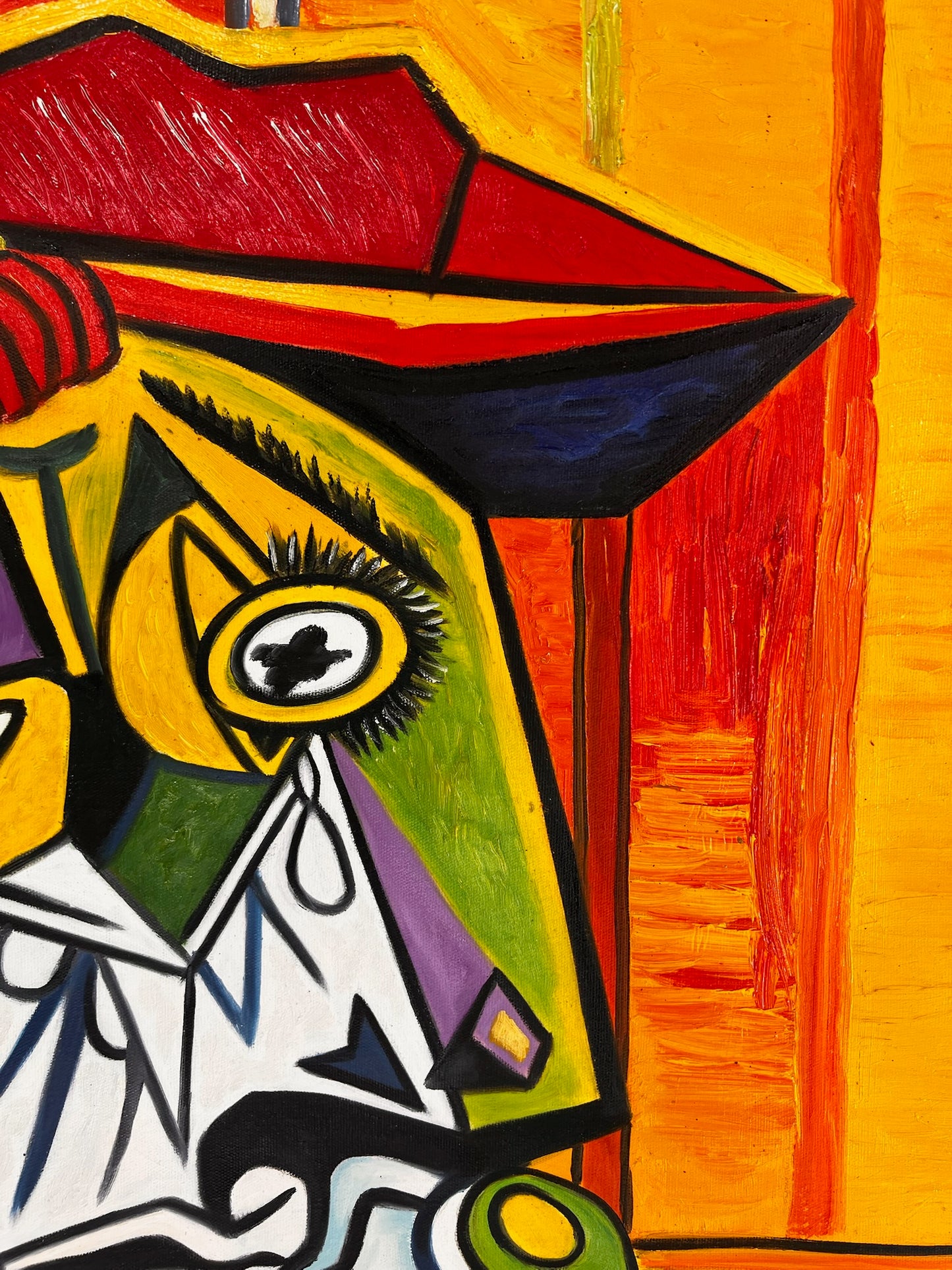 Picasso - La mujer que llora - (64 × 80 cm)