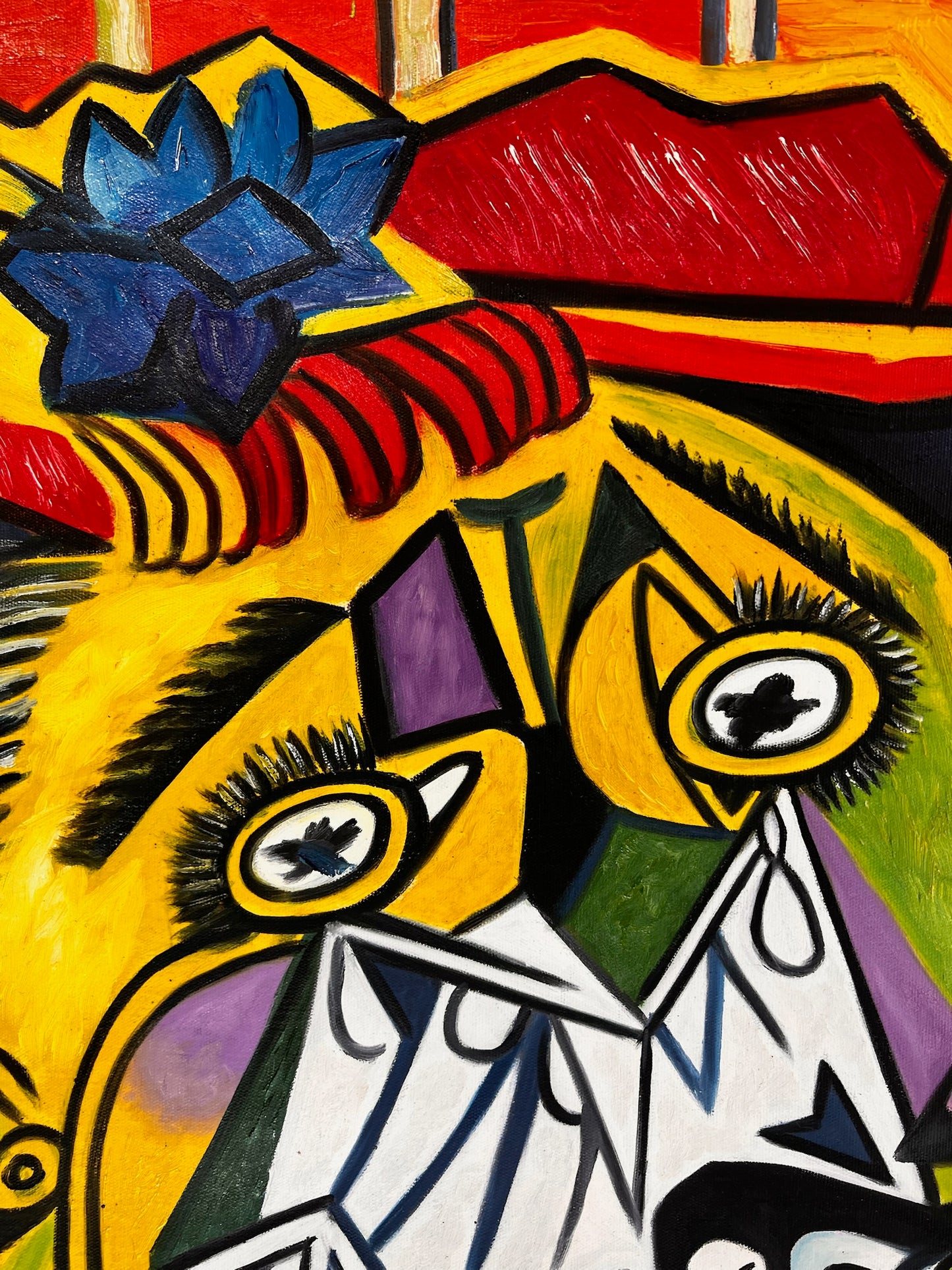 Picasso - La mujer que llora - (64 × 80 cm)