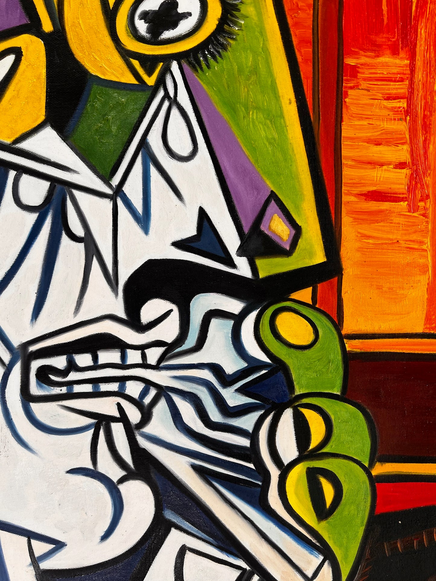 Picasso - La mujer que llora - (64 × 80 cm)