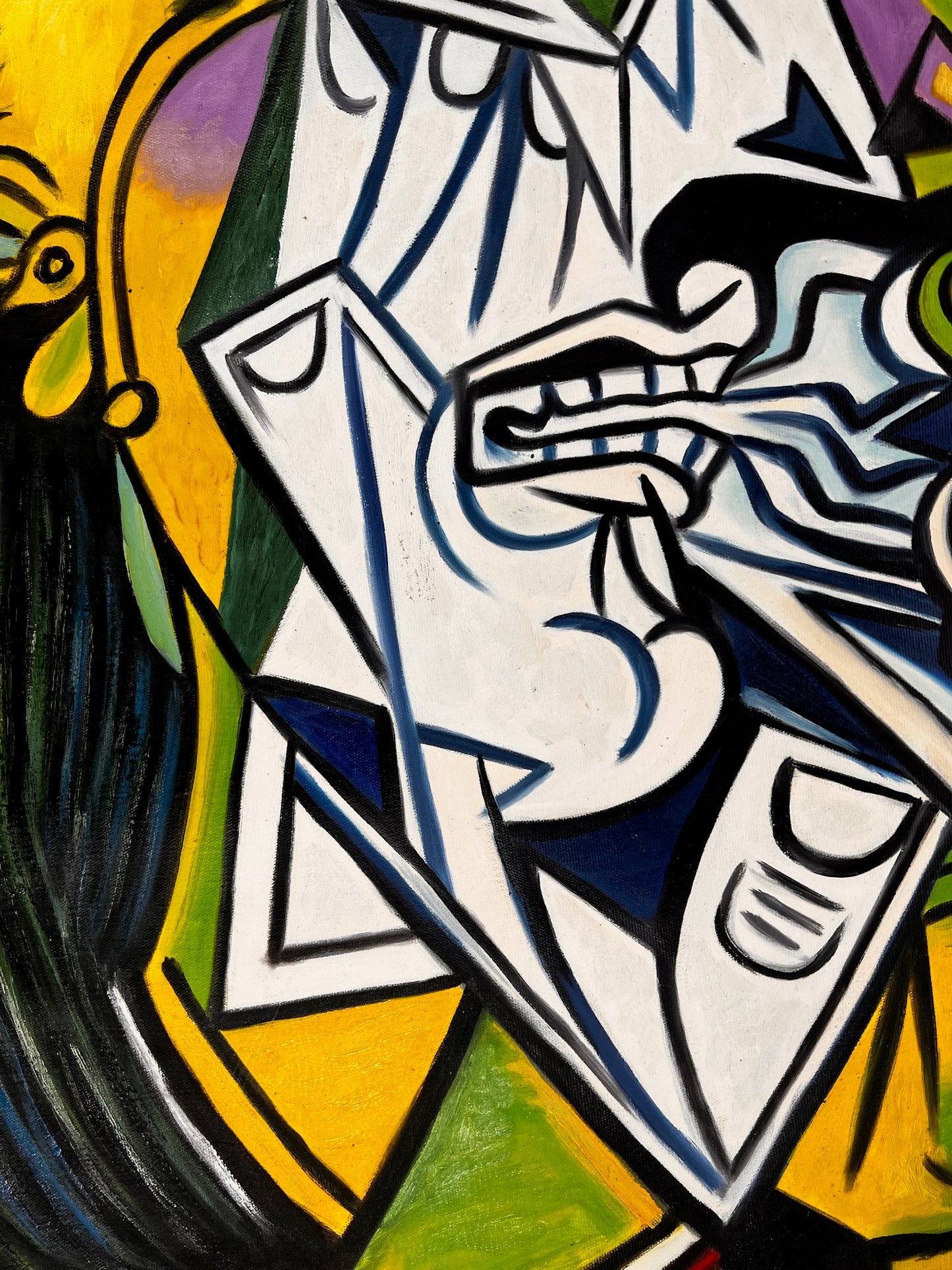 Picasso - La mujer que llora - (64 × 80 cm)