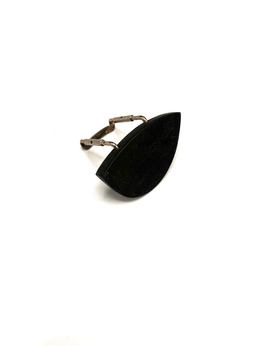 Soporte para mentón para violín - Negro vintage