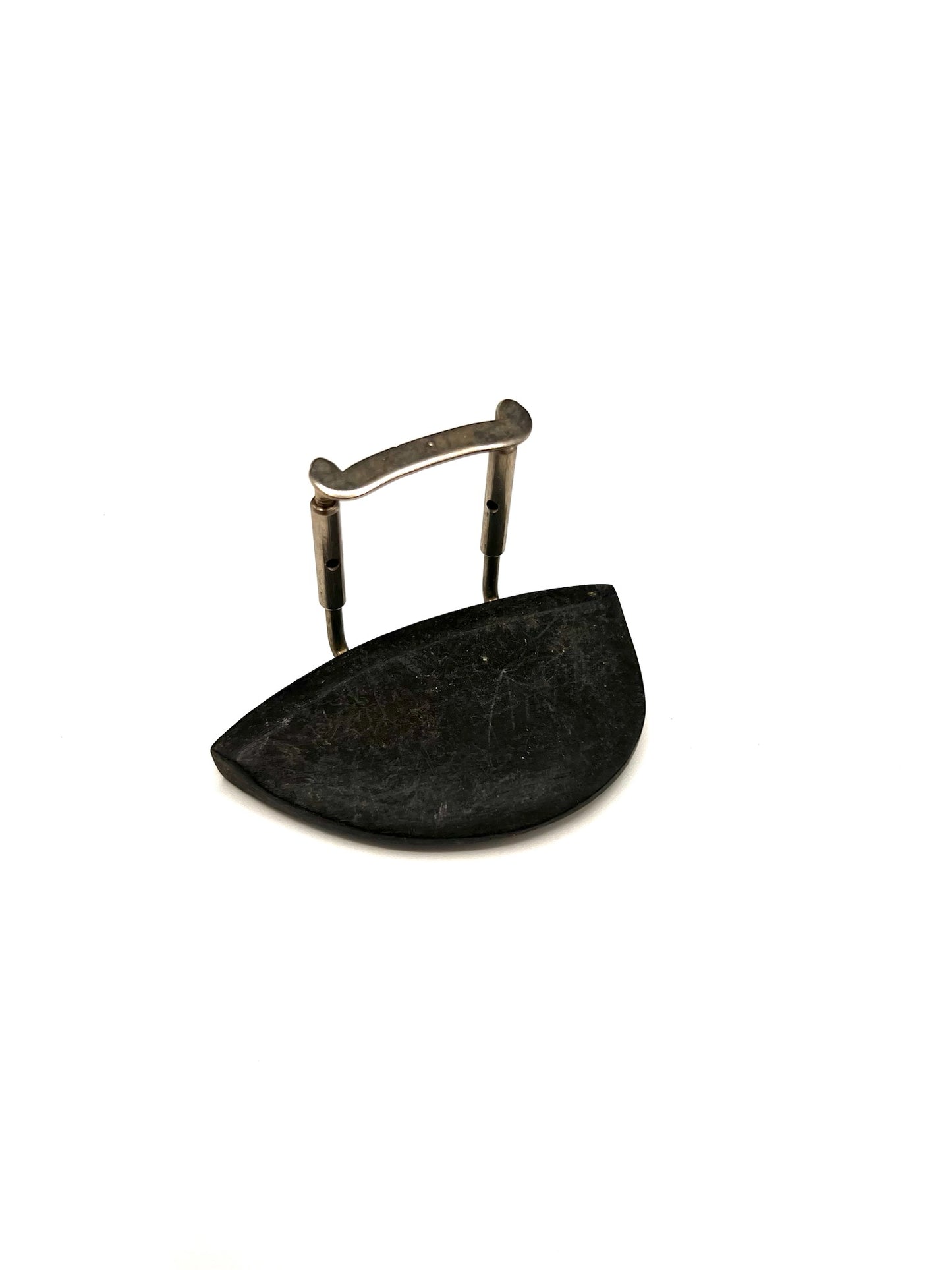 Soporte para mentón para violín - Negro vintage