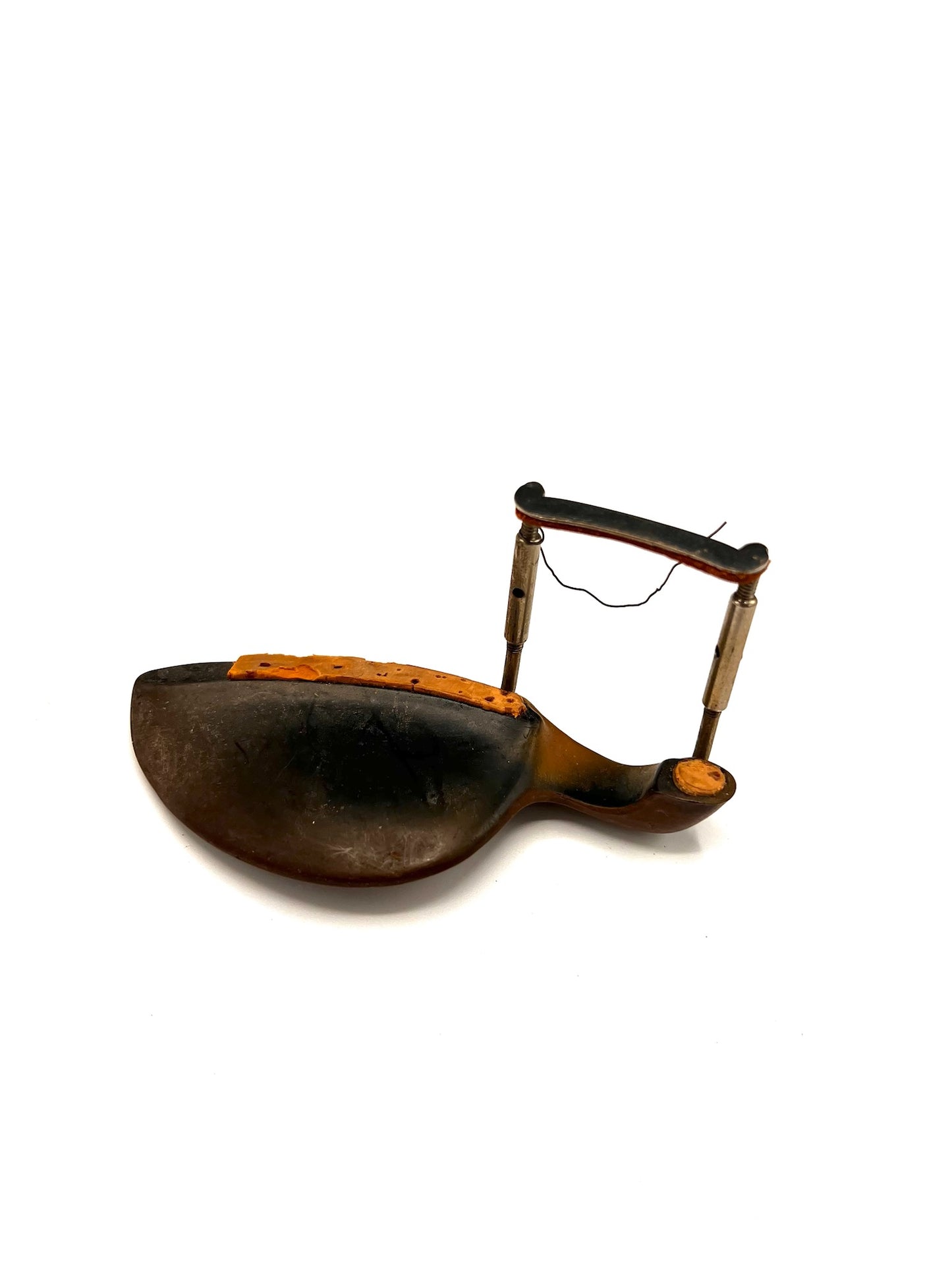 Soporte para barbilla de violín - Negro vintage