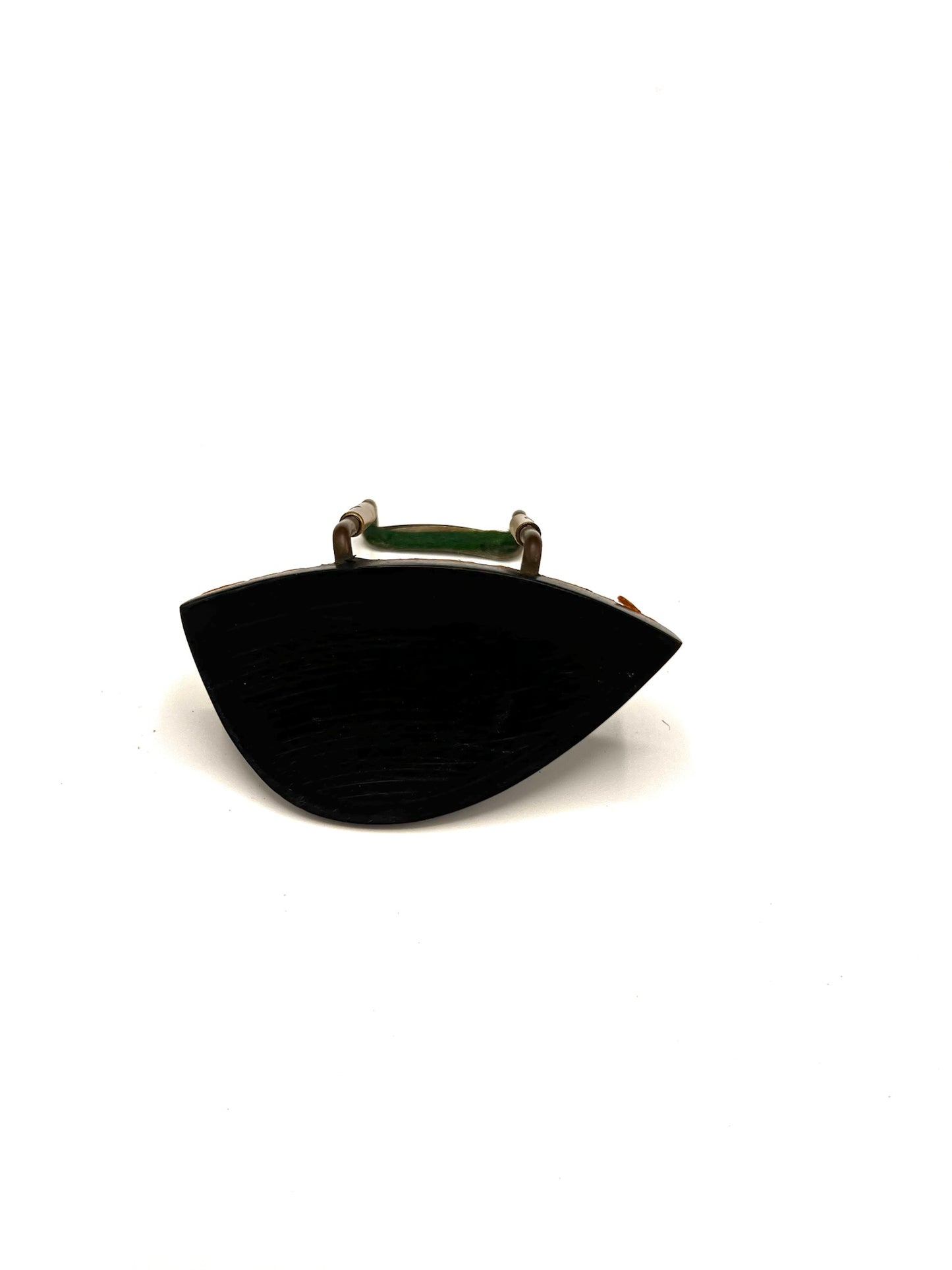 Soporte para mentón para violín - Negro vintage