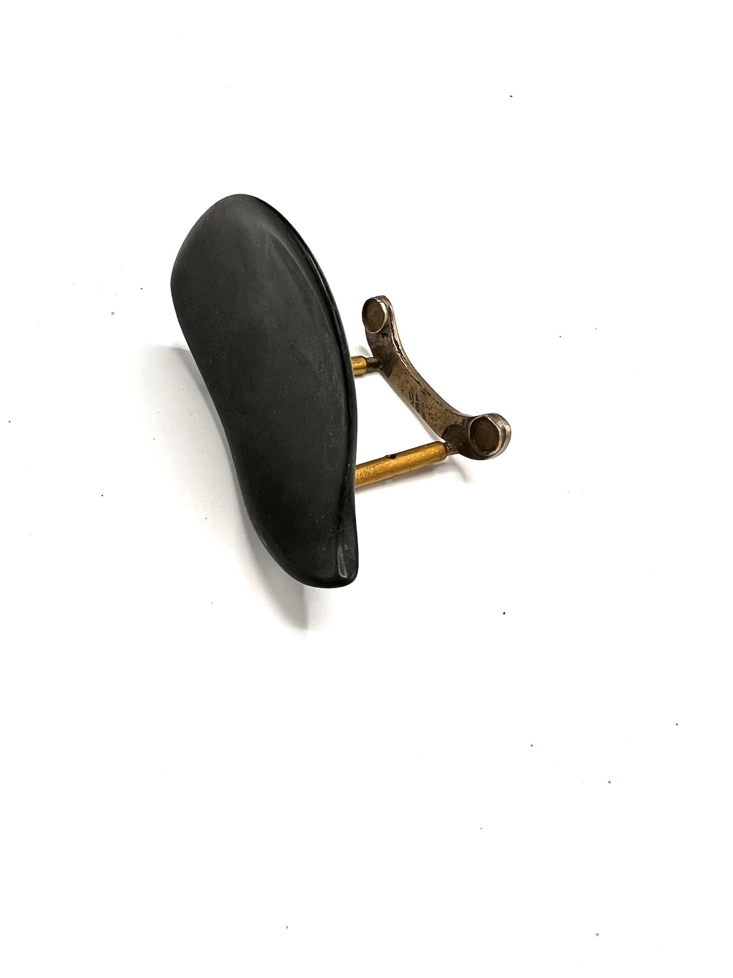 Soporte para barbilla para violín - Negro vintage