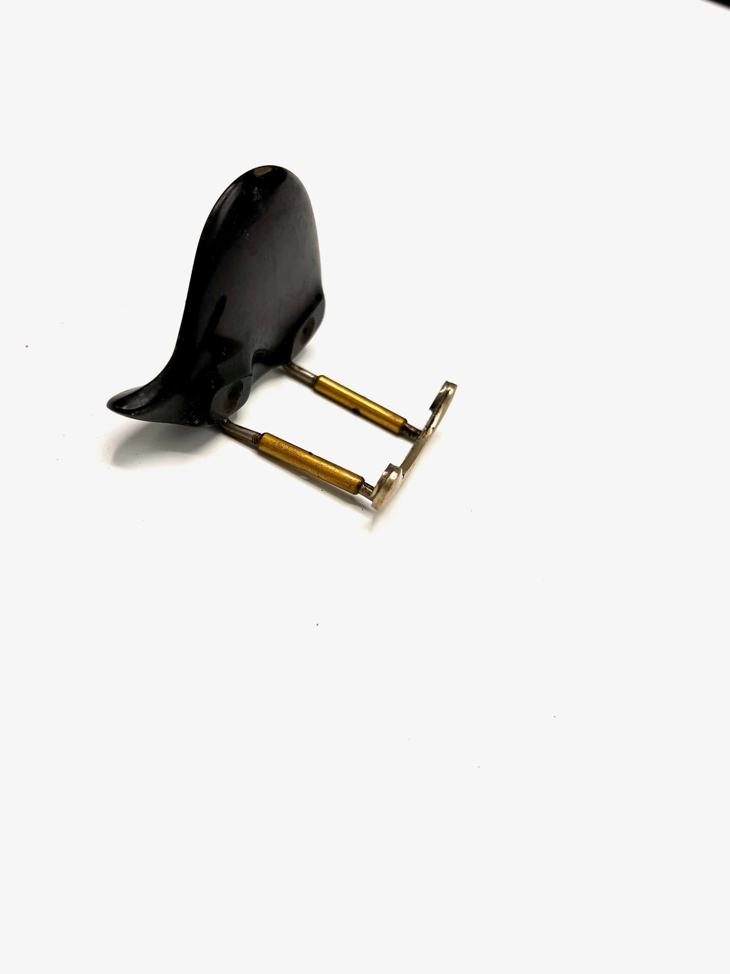 Soporte para barbilla para violín - Negro vintage