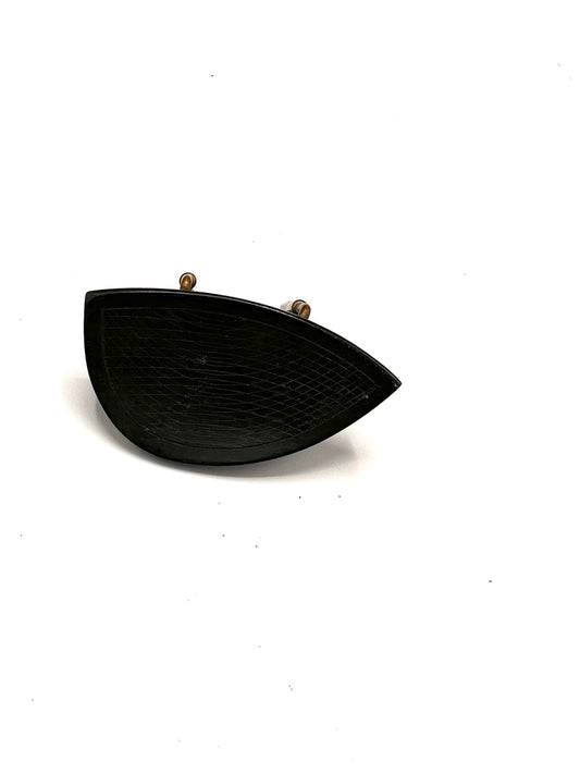 Soporte para barbilla para violín - Negro vintage