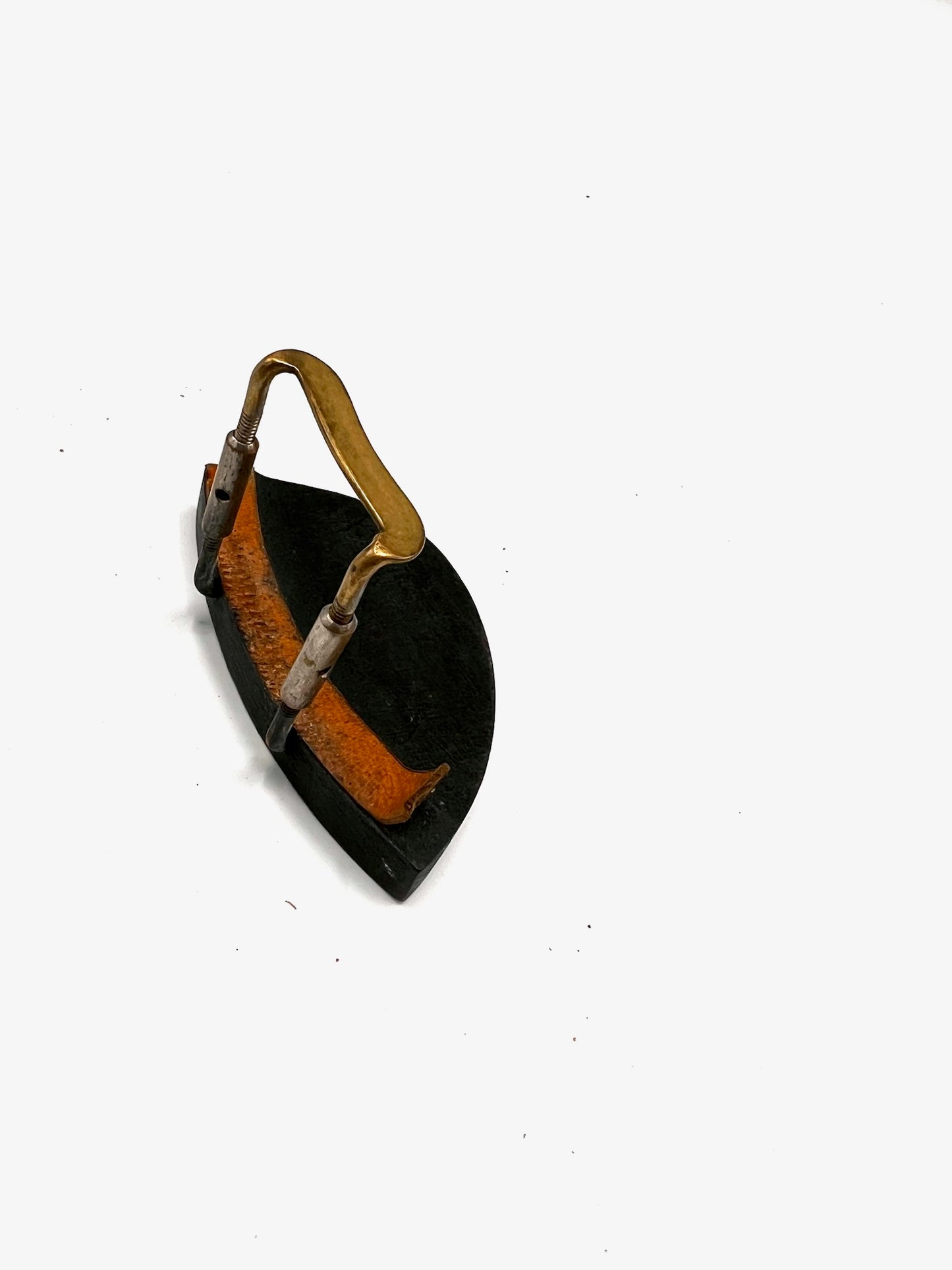 Soporte para barbilla para violín - Negro vintage