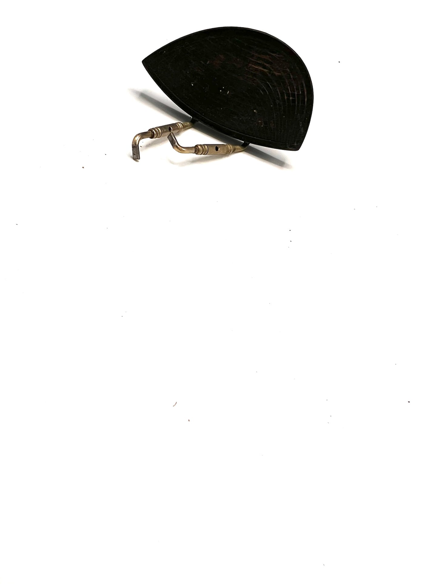 Soporte para barbilla para violín - Negro vintage