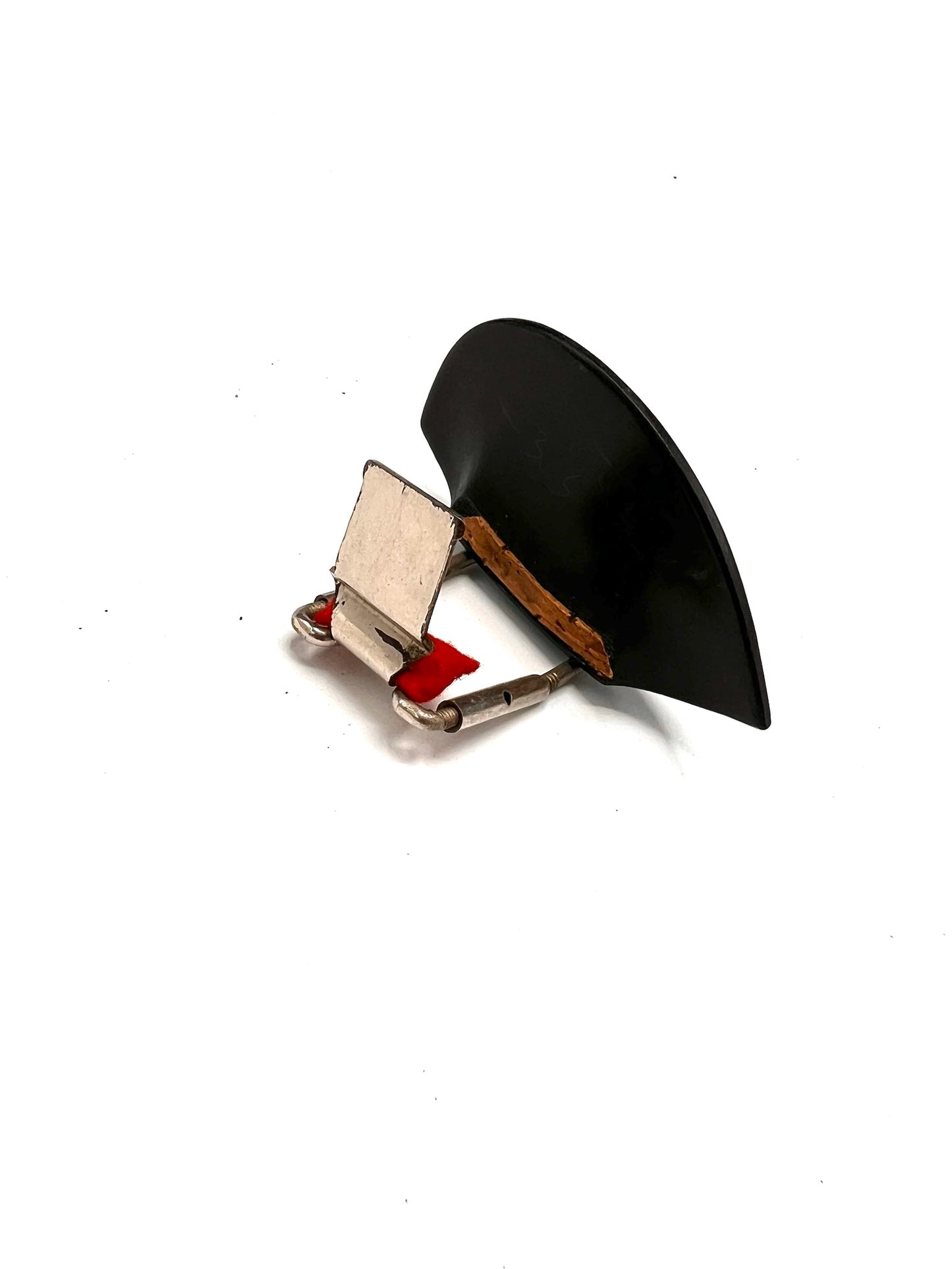 Soporte para barbilla para violín - Negro vintage