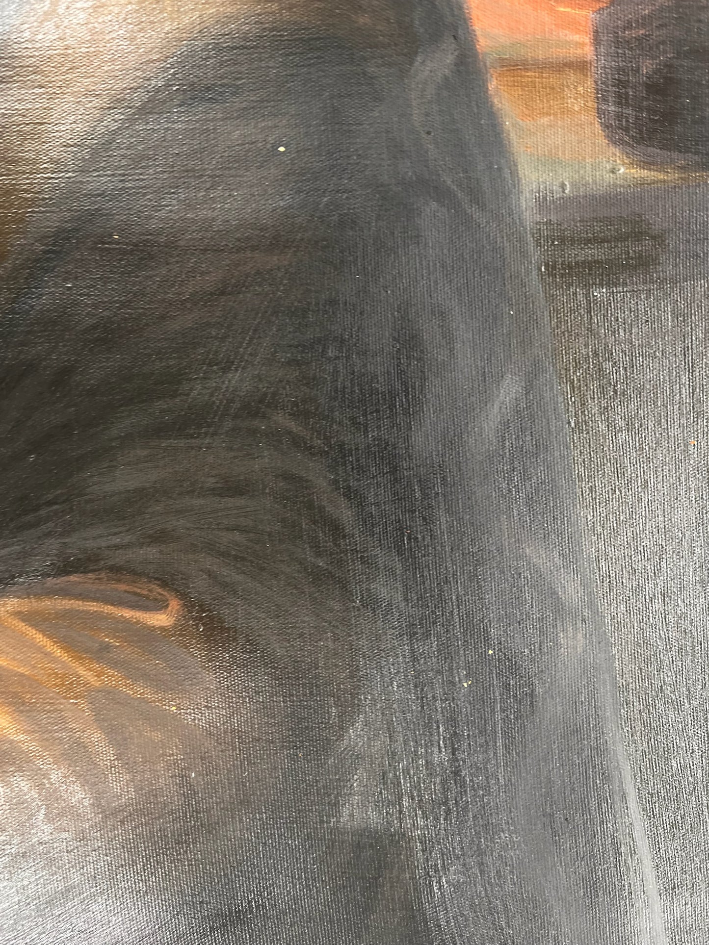 Mona Lisa – Pintura al óleo renacentista pintada a mano sobre lienzo (60 × 80 cm)